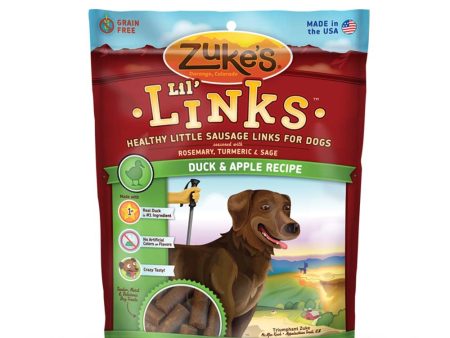 Zukes Dog Lil Links Duck 6 oz. Cheap