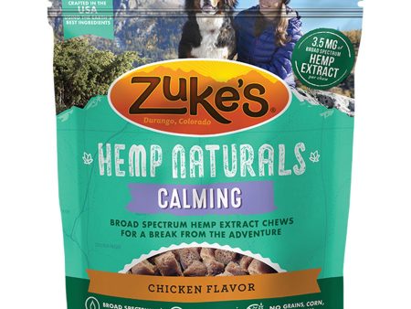 Zuke Dog Hemp Naturals Calm Grain Free Chicken 5oz. Online Sale