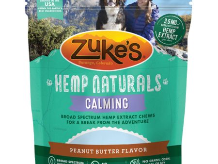 Zuke Dog Hemp Naturals Calm Grain Free Peanut Butter 5oz. Online