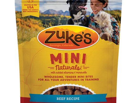 Zukes Dog Mini Natural Beef 6oz. Hot on Sale