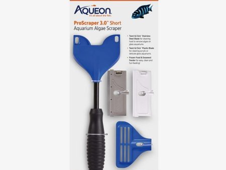 Aqueon ProScraper 3.0™ Short Aquarium Algae Scraper 1ea For Sale