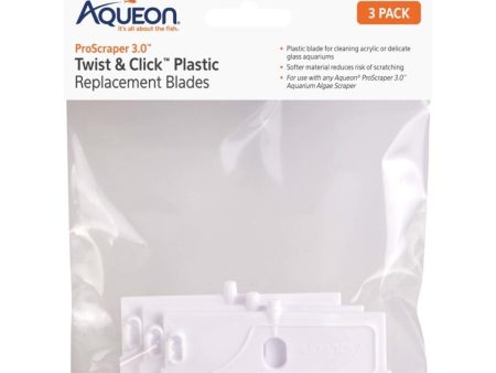 Aqueon ProScraper 3.0™ Twist & Click™ Plastic Replacement Blades 1ea One Size For Discount