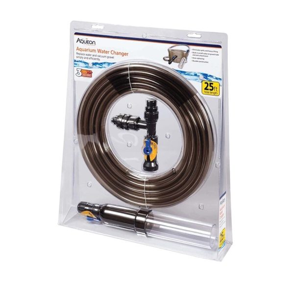 Aqueon Aquarium Water Changer 1ea 25 ft Hose Length Supply