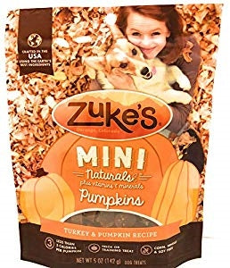 Zukes Dog Mini Naturals Pumpkin And Turkey 5oz. Hot on Sale