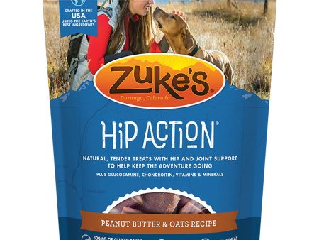 Zukes Dog Hip Action Peanut Butter 6oz. Hot on Sale