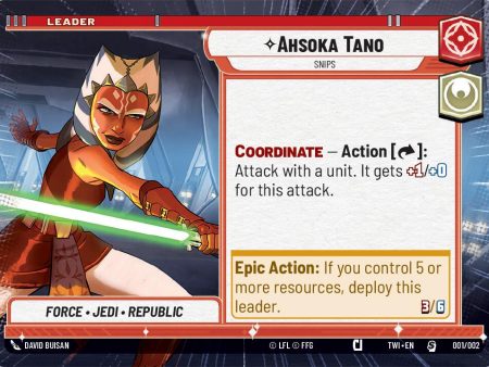 Ahsoka Tano - Snips (Hyperspace) (001 002) [Judge Promos] on Sale