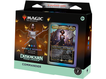 MTG Duskmourn Commander Deck (Miracle Worker) Sale