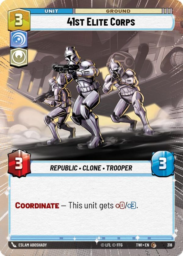 41st Elite Corps (Hyperspace) (318) [Twilight of the Republic] Sale