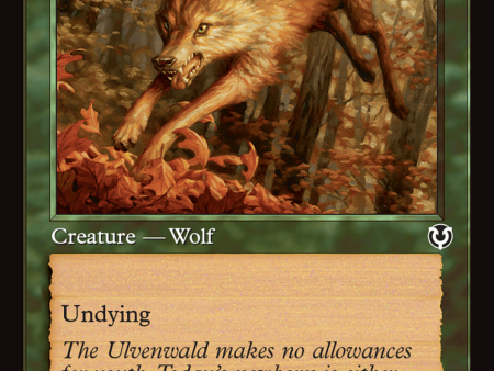 Young Wolf (Retro Frame) [Innistrad Remastered] Cheap