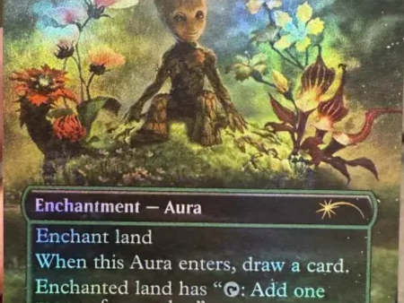 Abundant Groot - Abundant Growth (Rainbow Foil) [Secret Lair Drop Series] Online Sale