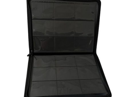 Luck Dragon 9 Pocket Side Loading Zip Card Binder - Black (20 pages included, fits 360 Cards) Cheap