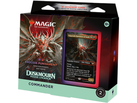 MTG Duskmourn Commander Deck (Endless Punishment) For Sale