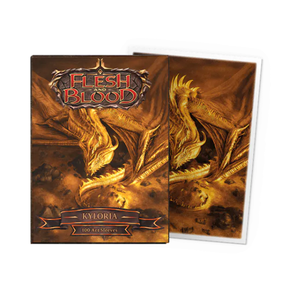 Dragon Shield Flesh & Blood Matte Art - Kyloria - (100ct) Standard Size For Discount