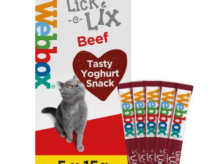 5x LICK-E-LIX BEEF 10G Online