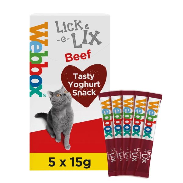 5x LICK-E-LIX BEEF 10G Online